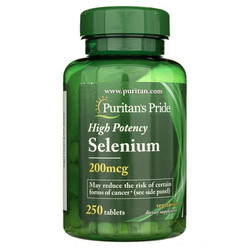 Puritan's Pride Selen 200 µg 250 tabl.