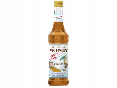 Monin syrop smak Karmelowy bez cukru 700ml