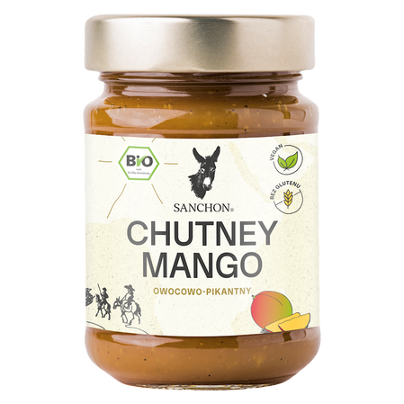 Sos Mango Chutney Bezglutenowy BIO 200 g