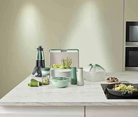 JJ - Zestaw misek i miarek Nest™ 9 Plus, sage