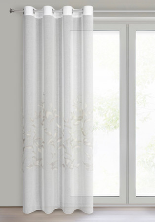 FIRANA GOTOWA ESTELLA 140 X 250 CM BIAŁY