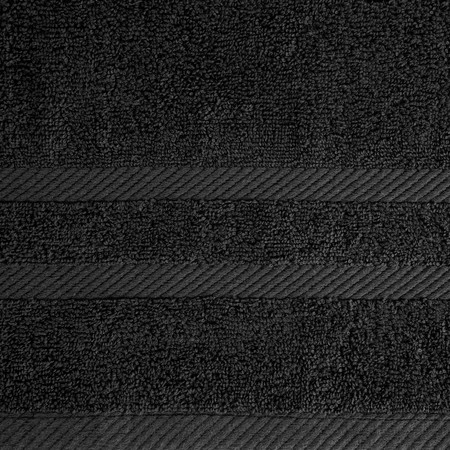 Ręcznik Milo (17), 70 x 140 cm, Czarny