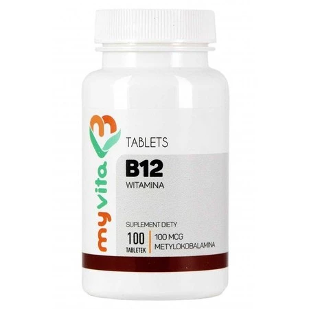 MyVita Witamina B12 100mcg, 100tabl.