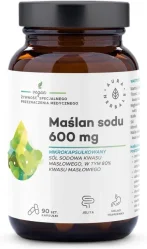 AURA HERBALS Maślan sodu mikrokapsułkowany 600mg, 90 kaps.