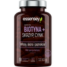 Essensey Biotyna + skrzyp + cynk na skórę, włosy 90 kaps.