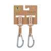 Lassig Casual Label Uniwersalne sznurkowe zaczepy do torby do wózka 2 szt. camel vanilia