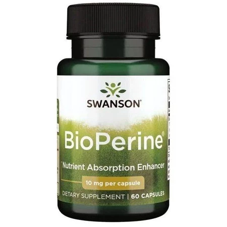 SWANSON Bioperine 10mg, 60kaps.