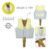 Lassig Kamizelka do pływania asekuracyjna dla dzieci Splash & Fun blue/lime