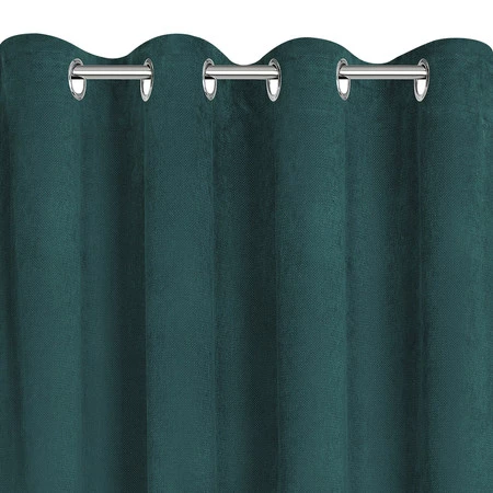 ZASŁONA GOTOWA MEGI 140 X 250 CM CIEMNOZIELONY