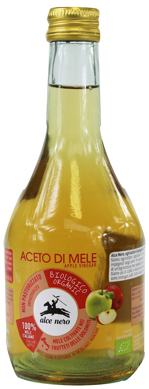 ALCE NERO OCET JABŁKOWY FILTROWANY BIO 500 ml - Nabea.pl