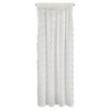 FIRANA GOTOWA DAISY NA TAŚMIE 130 X 270 CM BIAŁY