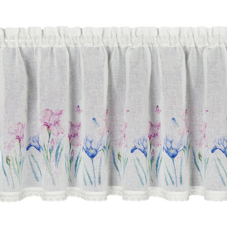 Firana gotowa Dolorez na Taśmie 150 x 60 cm, Biały