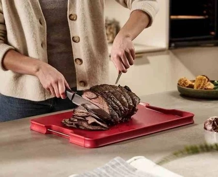 JJ - Deska L Cut&Carve™ Plus, czerwona