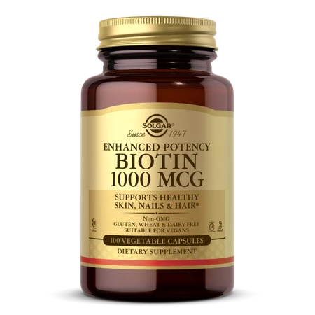 Solgar Biotin 1000 mcg (100 kaps.)