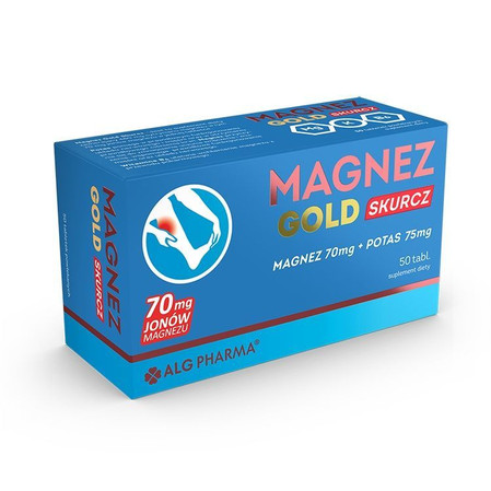 Alg Pharma Magnez Gold Skurcz 50 tabl.