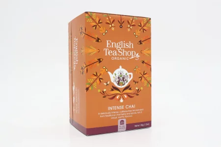 English Tea Shop Intense Chai herbata ziołowa z cynamonem 20 saszetek Bio