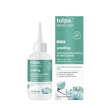 Trychologiczny peeling do skóry głowy 100 ml Tołpa