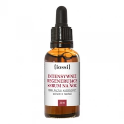 Iossi − Wiesiołek & Baobab, serum na noc intensywnie regenerujące − 30 ml 