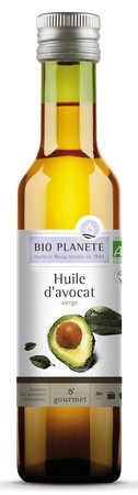 BIO PLANETE OLEJ Z MIĄŻSZU AWOKADO TŁOCZONY NA ZIMNO BIO 250 ml