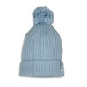 Lodger Czapeczka z wełny merino 100% niebieska Blue Fogg 6-12m