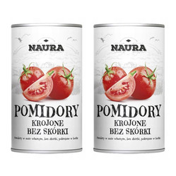 Zestaw 2x Pomidory krojone bez skórki 400 g