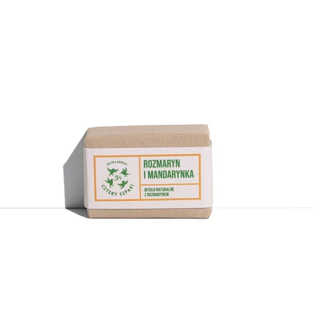 Cztery Szpaki, Mydło w kostce Rozmaryn i Mandarynka, 110g