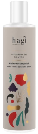 Hagi − Malinowy chruśniak, naturalny żel do mycia ciała − 300 ml