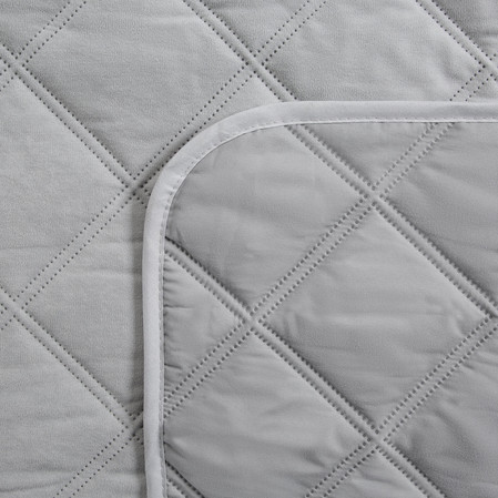Narzuta D91 Alara6 200 x 220 cm, Srebrny