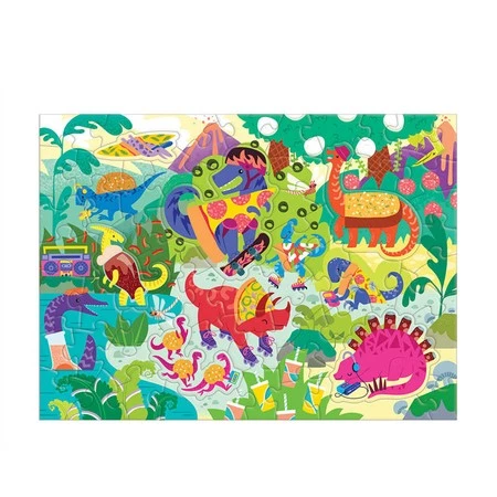 Mudpuppy Puzzle sensoryczne z elementami zapachowymi Pizzasaurus 60 elementów 4+