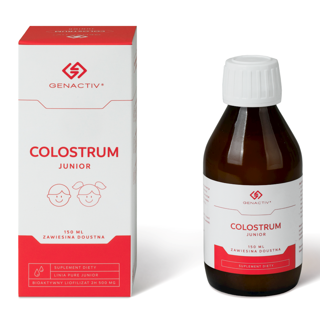 GENACTIV − Colostrum Junior, zawiesina doustna − 150 ml