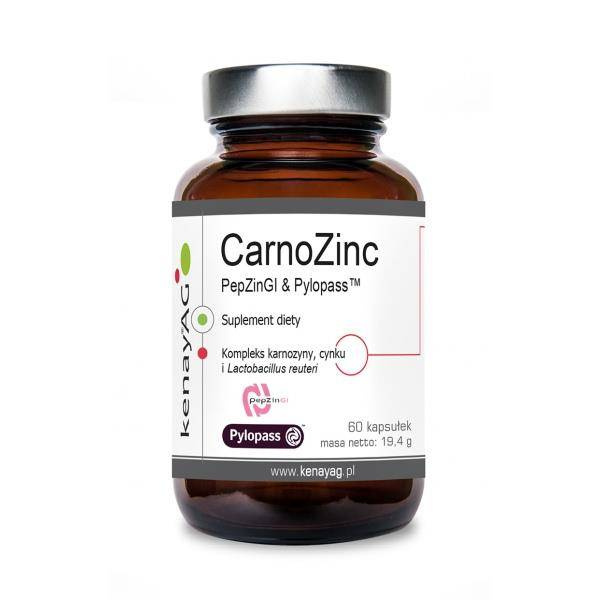 CarnoZinc - Karnozyna Cynk i Lactobacillus (60 kaps.)
