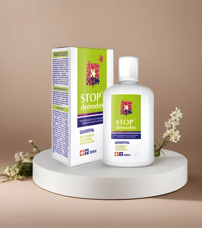Golden Farm - Stop Demodex, Szampon do włosów - 100ml