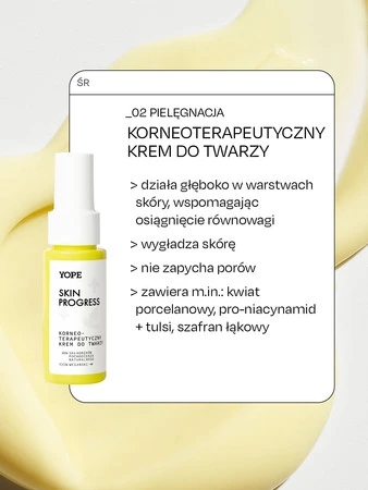 Yope - Skin Progress Korneoterapeutyczny krem do twarzy50ml