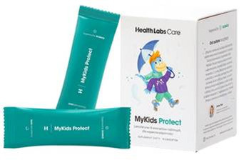 Health Labs Care MyKids Protect dla prawidłowego funkcjonowania układu odpornościowego 14 saszetek