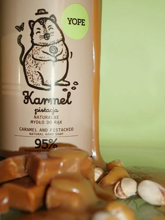Yope Karmel & Pistacja – naturalne mydło do rąk 500ml