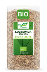 BIO PLANET Soczewica brązowa BIO 500g