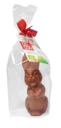 ZAJĄC O SMAKU TRUSKAWKOWYM BIO 55 g - COCOA