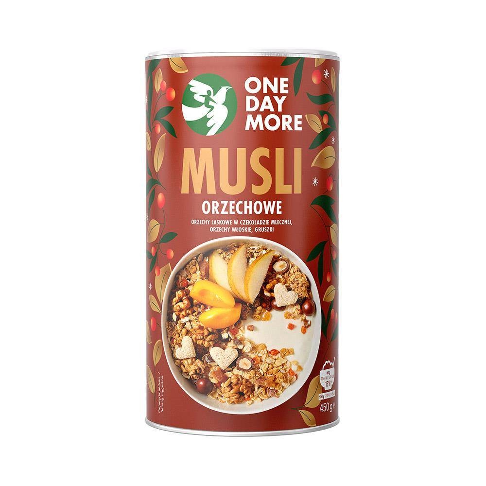 Musli Orzechowe Tuba 450 g Sklep Nabea.pl