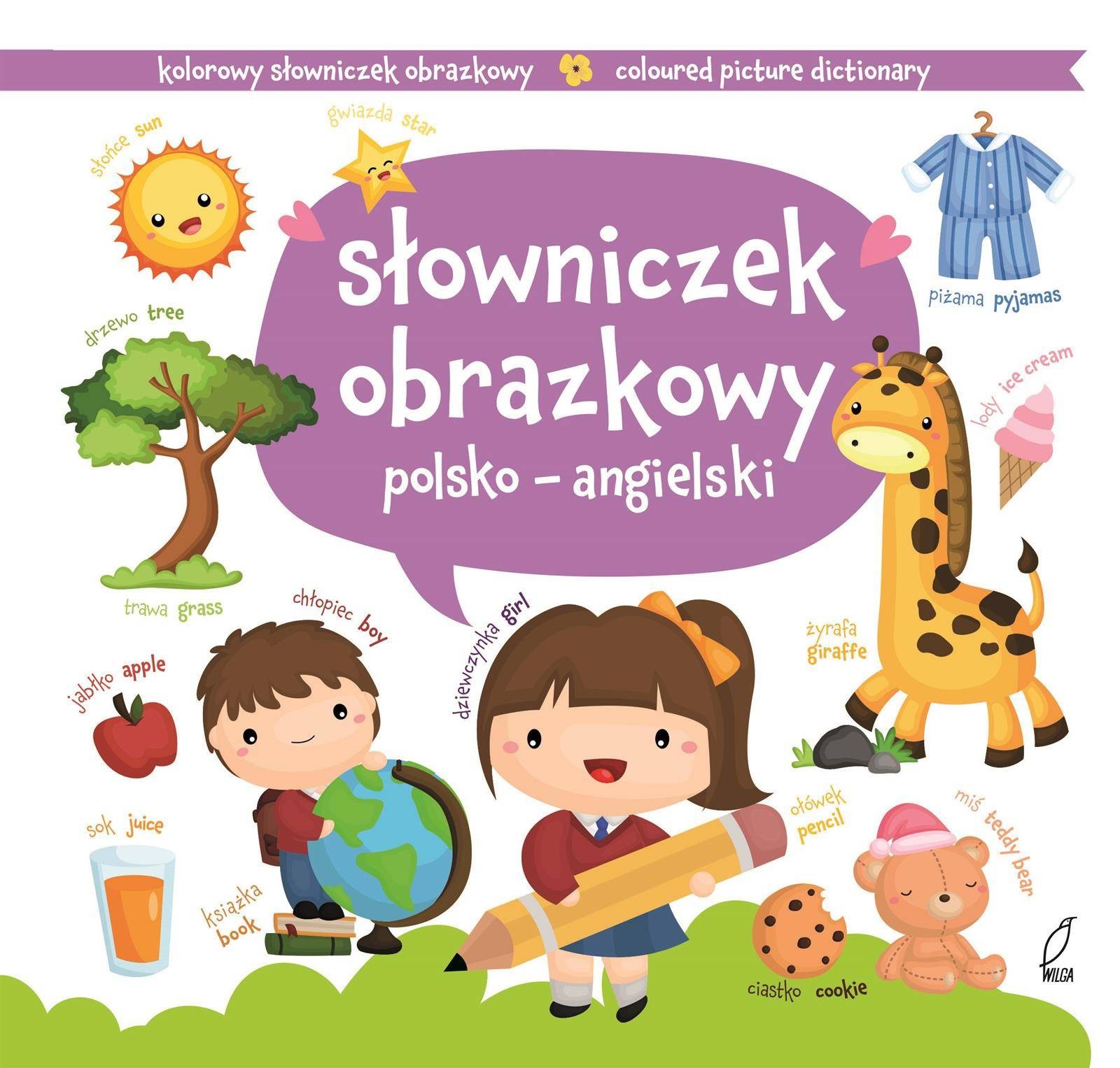 Słowniczek Obrazkowy Polsko Angielski Książeczka Z Piktogramami ...