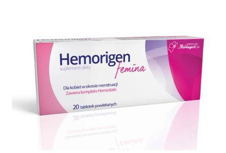  Hemorigen femina − 20 tabletki powlekane