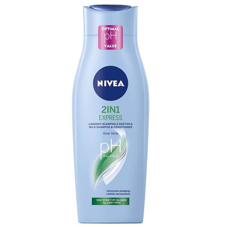 2in1 Express łagodny szampon pielęgnujący z odżywką 400ml