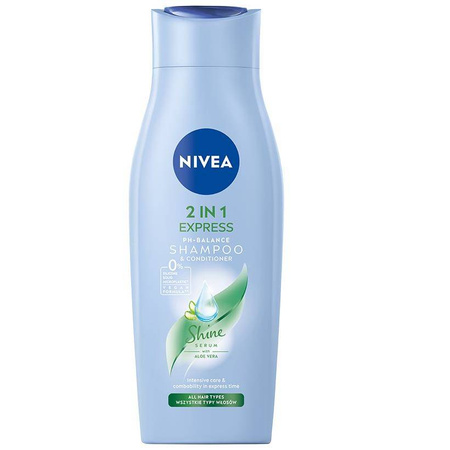 2in1 Express łagodny szampon z odżywką 400ml