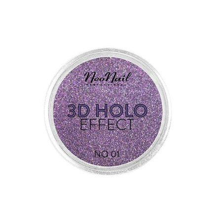 3D Holo Effect pyłek do paznokci No. 01 Rose 2g
