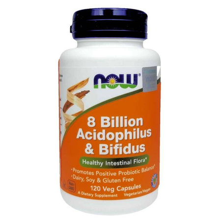 8 Billion Acidophilus & Bifidus - Probiotyk (120 kaps.)