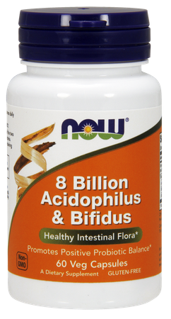 8 Billion Acidophilus & Bifidus - Probiotyk (60 kaps.)