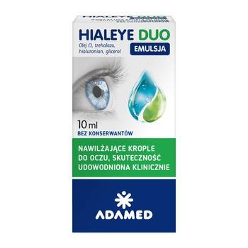 Adamed − Hialeye Duo Emulsja, krople do oczu − 10 ml