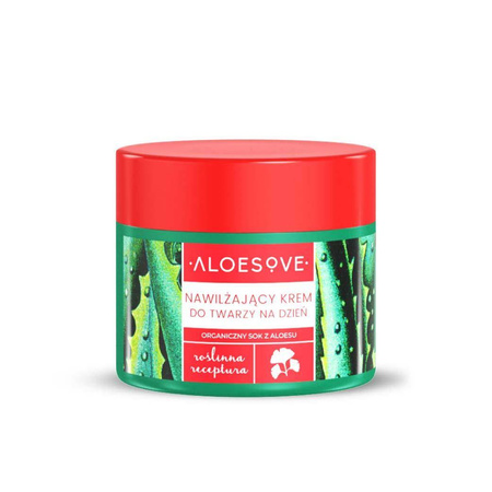 Aloesove - Nawilżający krem do twarzy na dzień - 50 ml 