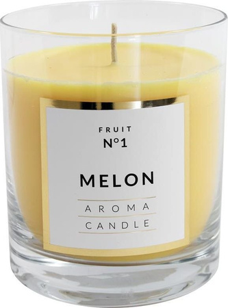 Aroma Candle - Zapachowa świeca w szkle. Melon