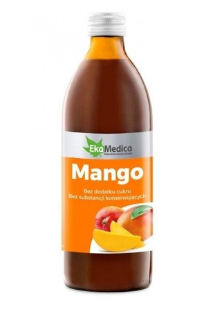 EkaMedica - Sok z mango 100% - 500 ml