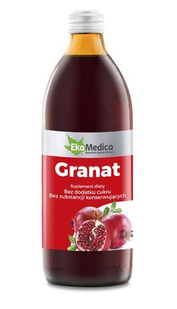 Ekamedica Granat 0,5L Sok 100%